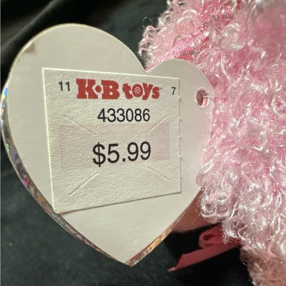 PINKY POO the DOG - TY PINKYS BEANIE BABY - Picture 6 of 7
